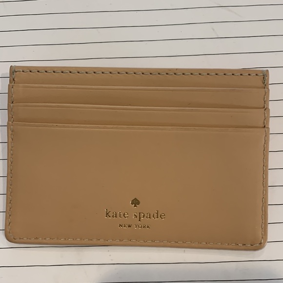 Kate Spade red credit card wallet - Picture 2 of 4